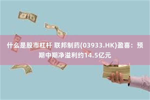 什么是股市杠杆 联邦制药(03933.HK)盈喜：预期中期净溢利约14.5亿元