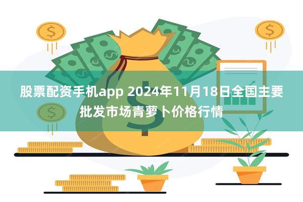 股票配资手机app 2024年11月18日全国主要批发市场青萝卜价格行情